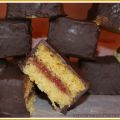Pasteles de Chocolate y Fresa