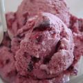 HELADO DE YOGURT Y CEREZAS