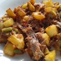 Ropa vieja al Pedro Ximénez