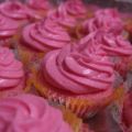 CUPCAKES DE FRESA