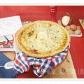 Quiche de salmón y eneldo del lobo en París