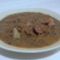 Lentejas caseras con chorizo, morcilla y hueso[...]