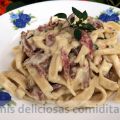 PASTA CON SALSA IBERICA