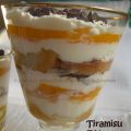 Tiramisú con melocotón, oh! y diferente...