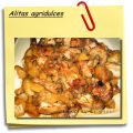Alitas agridulces: Chefomatic