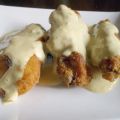 Pollo frito con salsa dulce de curry