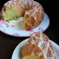 BIZCOCHO DE AGUACATE Y PISTACHOS
