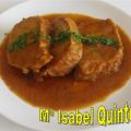 Lomo de cerdo en salsa de zanahoria, vino y[...]
