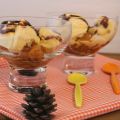 Copas de manzanas a la canela con helado de[...]