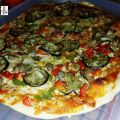 PIZZA CON BERENJENAS