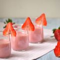 Mousse ligera de fresa #sinlactosa #asaltablogs