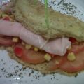 Crepe de tortilla