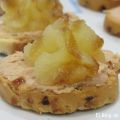 Canapés de foie con manzana caramelizada y[...]