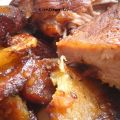 COSTILLA DE CERDO ASADA CON PATATAS