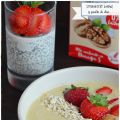 Smoothie bowl y pudin de chia
