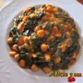 GARBANZOS CON ESPINACAS