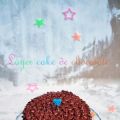 Layer cake de chocolate