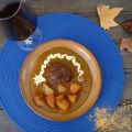 Carrilladas con crema vegetal (sin lactosa)