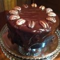 PASTEL DE QUESO, CHOCOLATE Y NUECES PACANAS