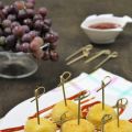 Croquetas de pollo asado y queso de cabra