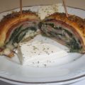 Piruletas de espinacas y jamón jork