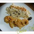 Langostinos al Curry con Arroz Basmati