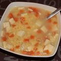 Contra la anemia: sopa de mijo y tofu