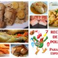 7 recetas de pollo para días fiestas
