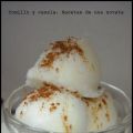 Helado de leche merengada