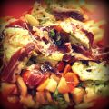 Ensalada con jamón serrano