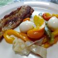 Ensaladas de pimientos asados