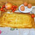 Empanada de atún y pimientos asados