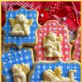 GALLETAS CON ÁNGELES DE CHOCOLATE