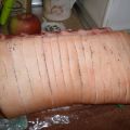Menú de hoy: Chuletas de Cerdo al horno y de[...]