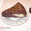 Bizcocho de chocolate y pera