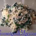 Arroz Basmati con Espinacas, gambas y pasas