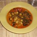 GUISO DE GARBANZOS Y ESPINACAS