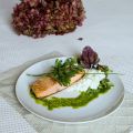 SALMÓN MARINADO CON YOGUR Y PEPINO