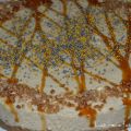 Tarta mousse de turrón