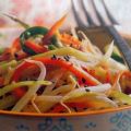 Salteado de verduras.