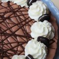 Chocolate Oreo Italian Meringue Cheesecake