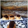 Petisús de crema pastelera
