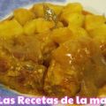 Receta de Manitas de cerdo en salsa con patatas