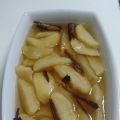 MANZANAS EN ALMÍBAR DE MOSCATEL