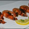 Langostinos al Vermut
