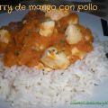 Curry de mango con pollo