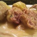 ALBÓNDIGAS DE TERNERA Y MANZANA, CON SALSA DE[...]