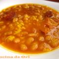 JUDÍAS PINTAS CON ARROZ