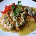 SARDINAS AL CAVA CON HABAS TIERNAS Y PIMIENTOS[...]