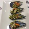 Mejillones con salsa vinagreta
